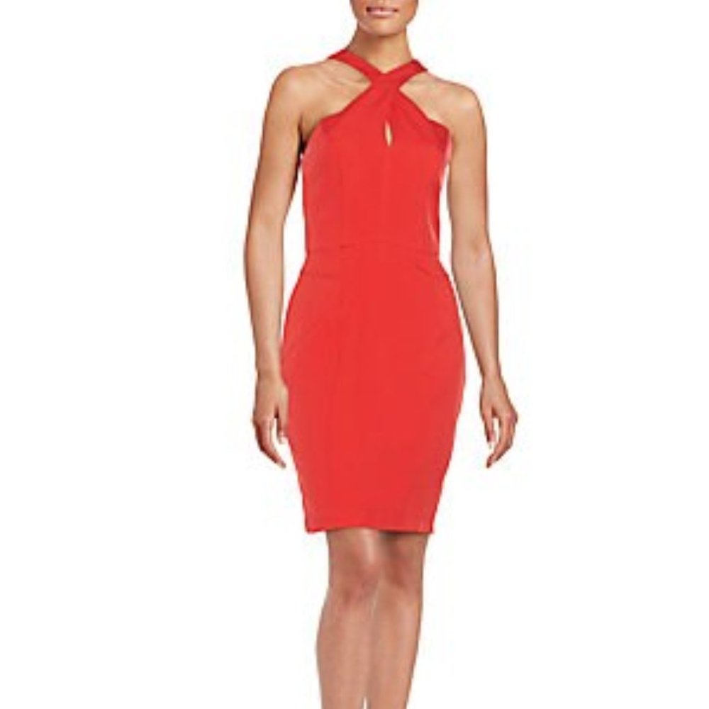 Greylin Red Sheath Dress - New with Tags